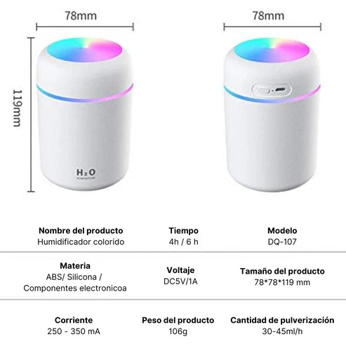 Humidificador LED - Neblo Pro